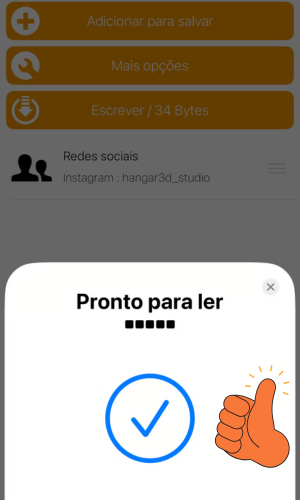 Como gravar TAG NFC